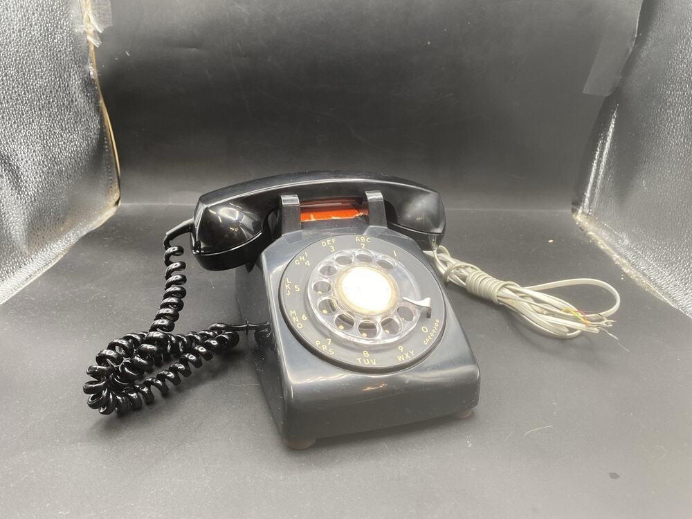 Vintage Stromberg-Carlson 1978 Rotary Telephone Black